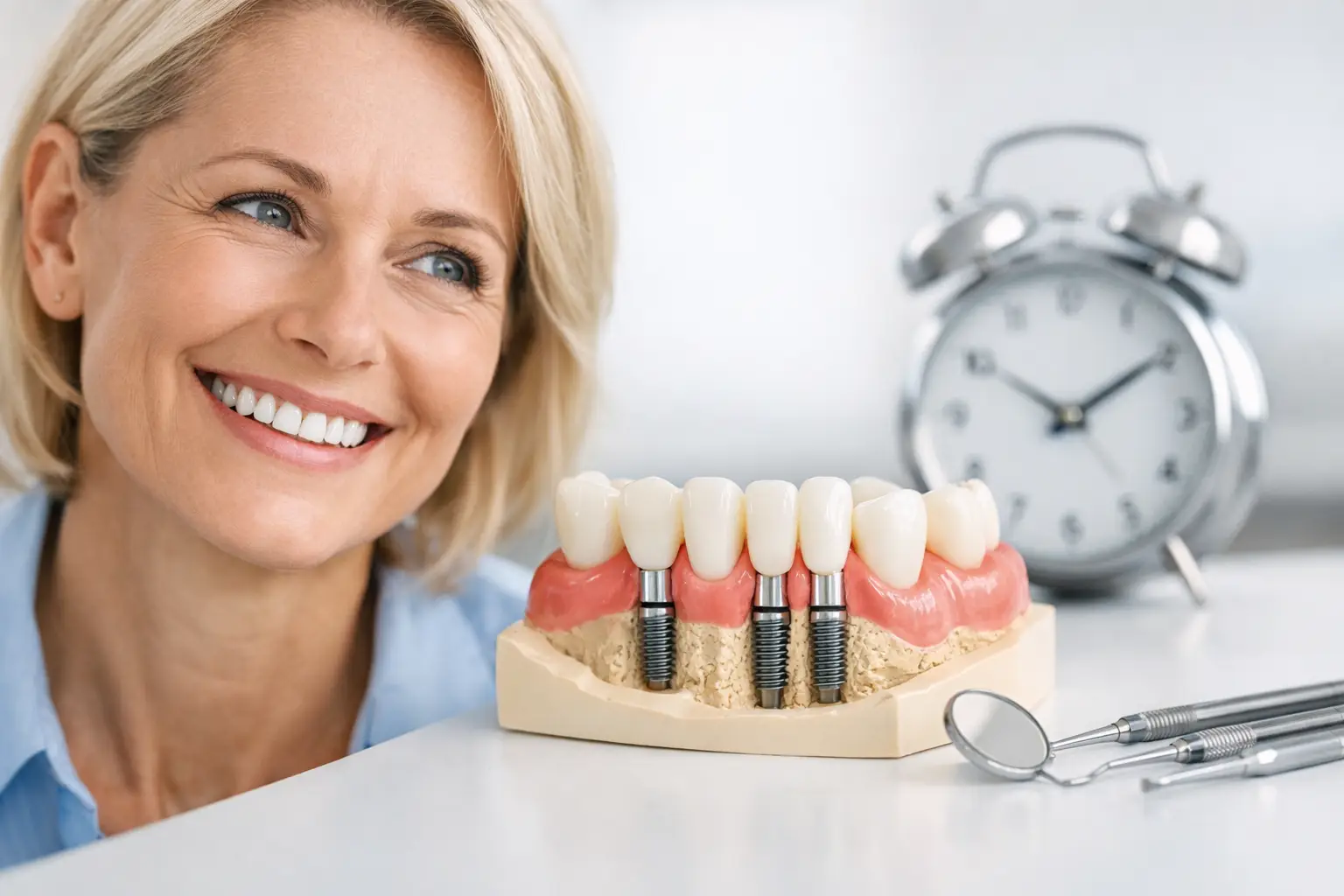 Denti fissi in 24 ore: cosa sapere