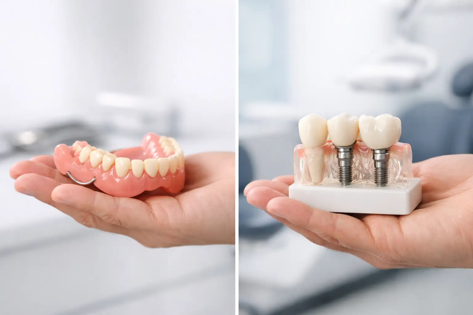 Protesi mobile o denti fissi: cosa scegliere
