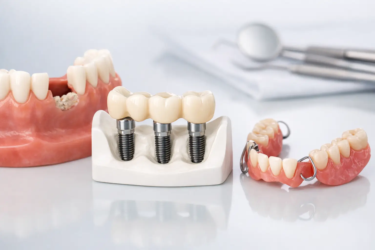 Soluzioni per denti mancanti multipli
