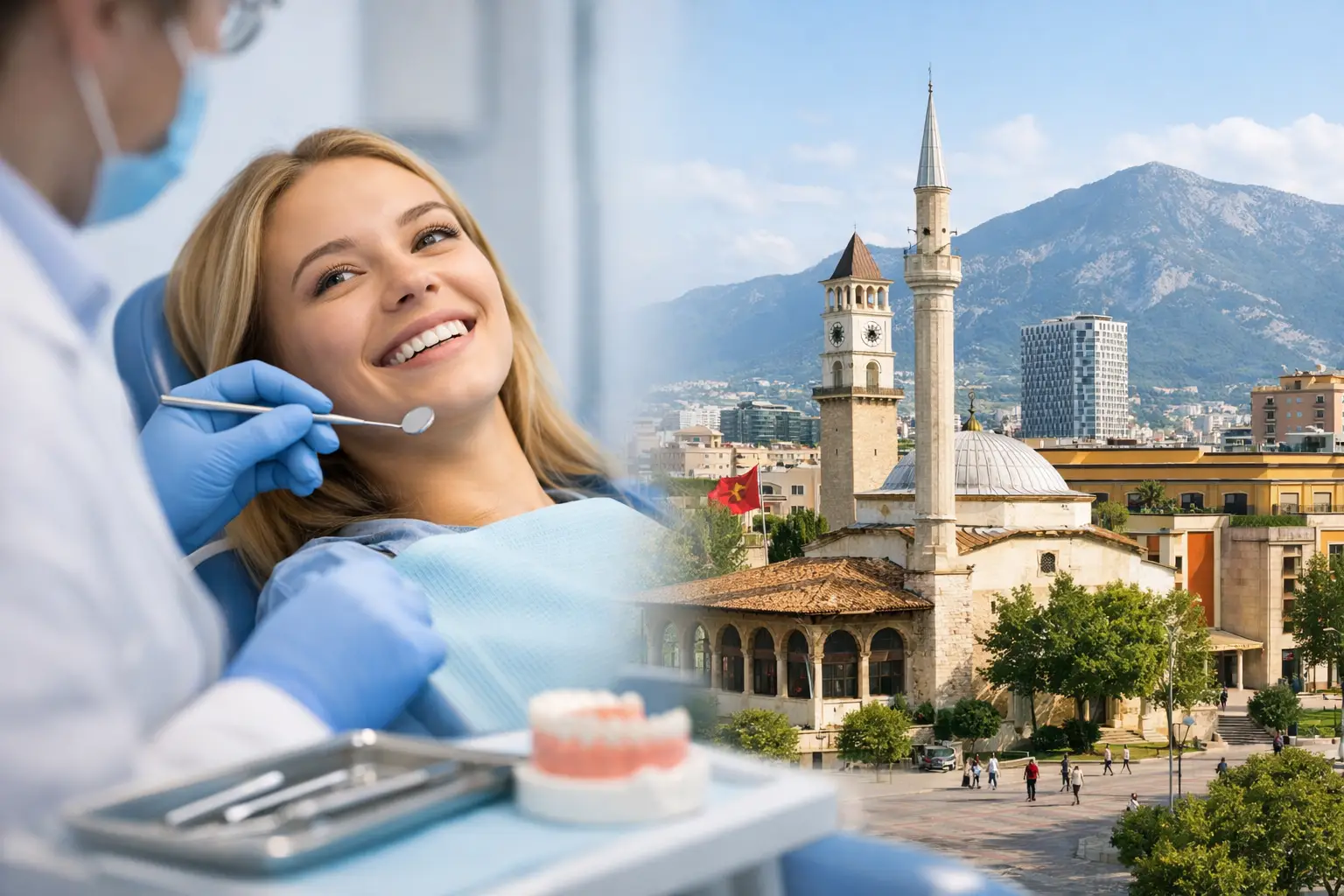 Come organizzare cure dentali a Tirana