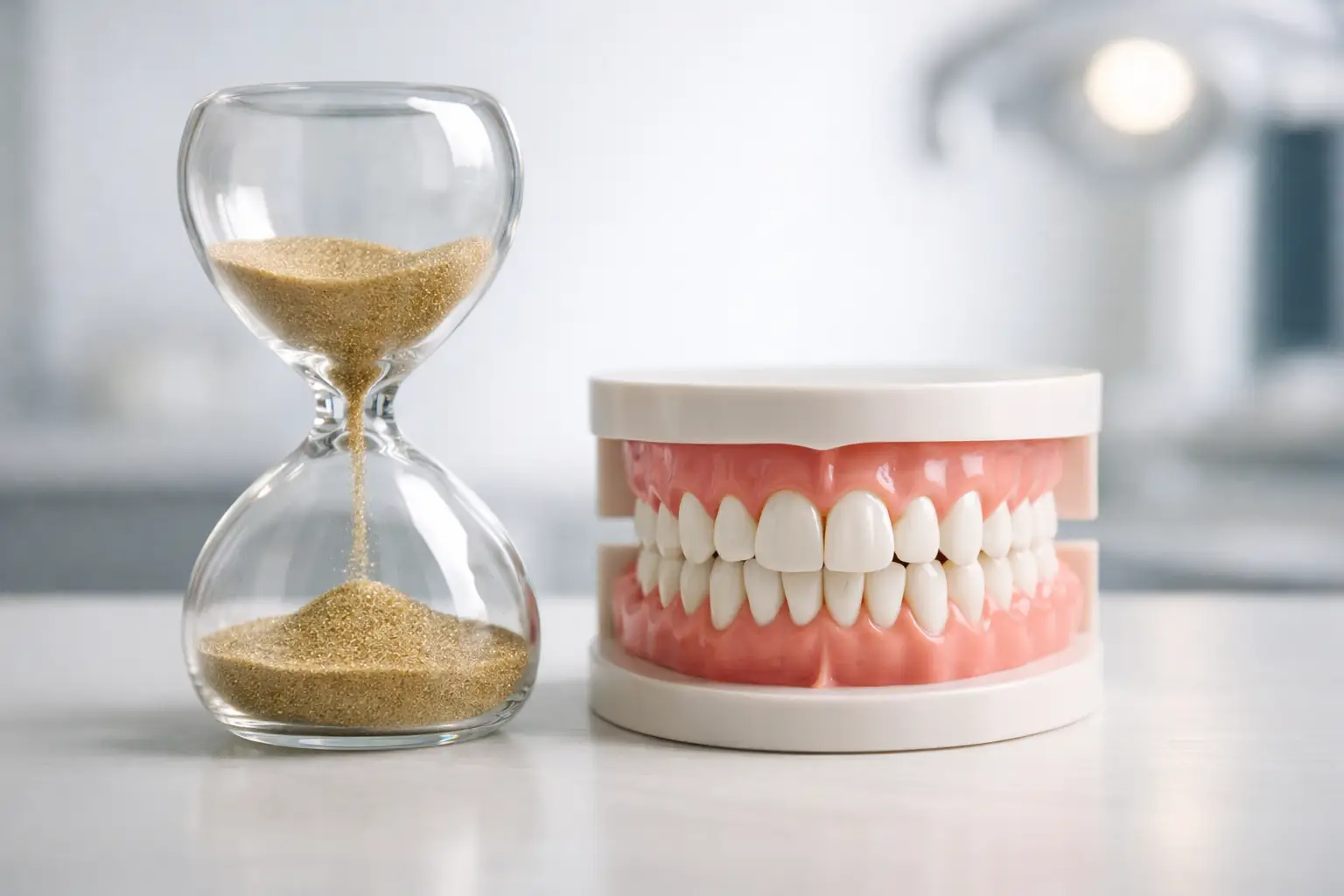 Quanto tempo serve per un sorriso fisso?