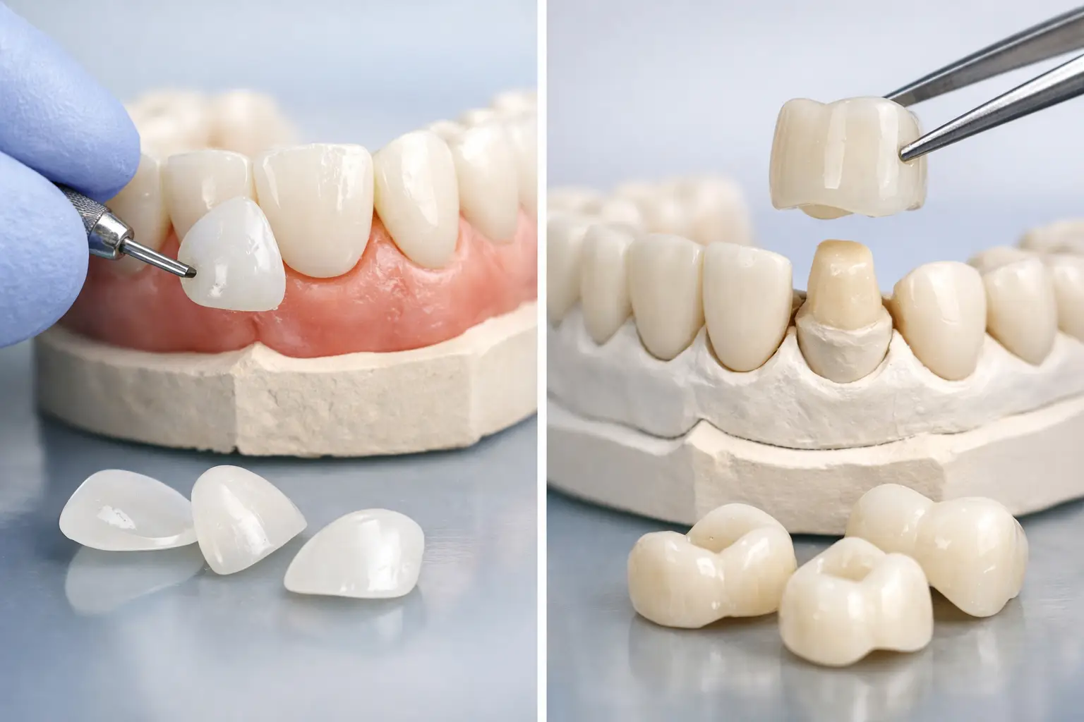 Veneers o corone dentali: cosa scegliere