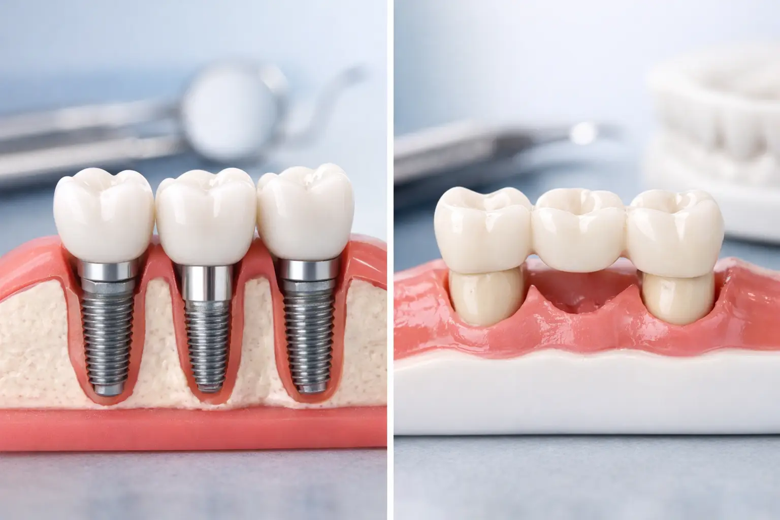 Impianti dentali o ponte: quale scegliere?